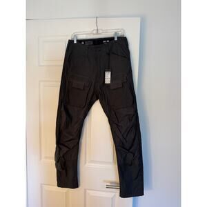 NWT G‑Star RAW 3D Straight Tapered Cargo Pants in Gray – 100% Cotton Ripstop